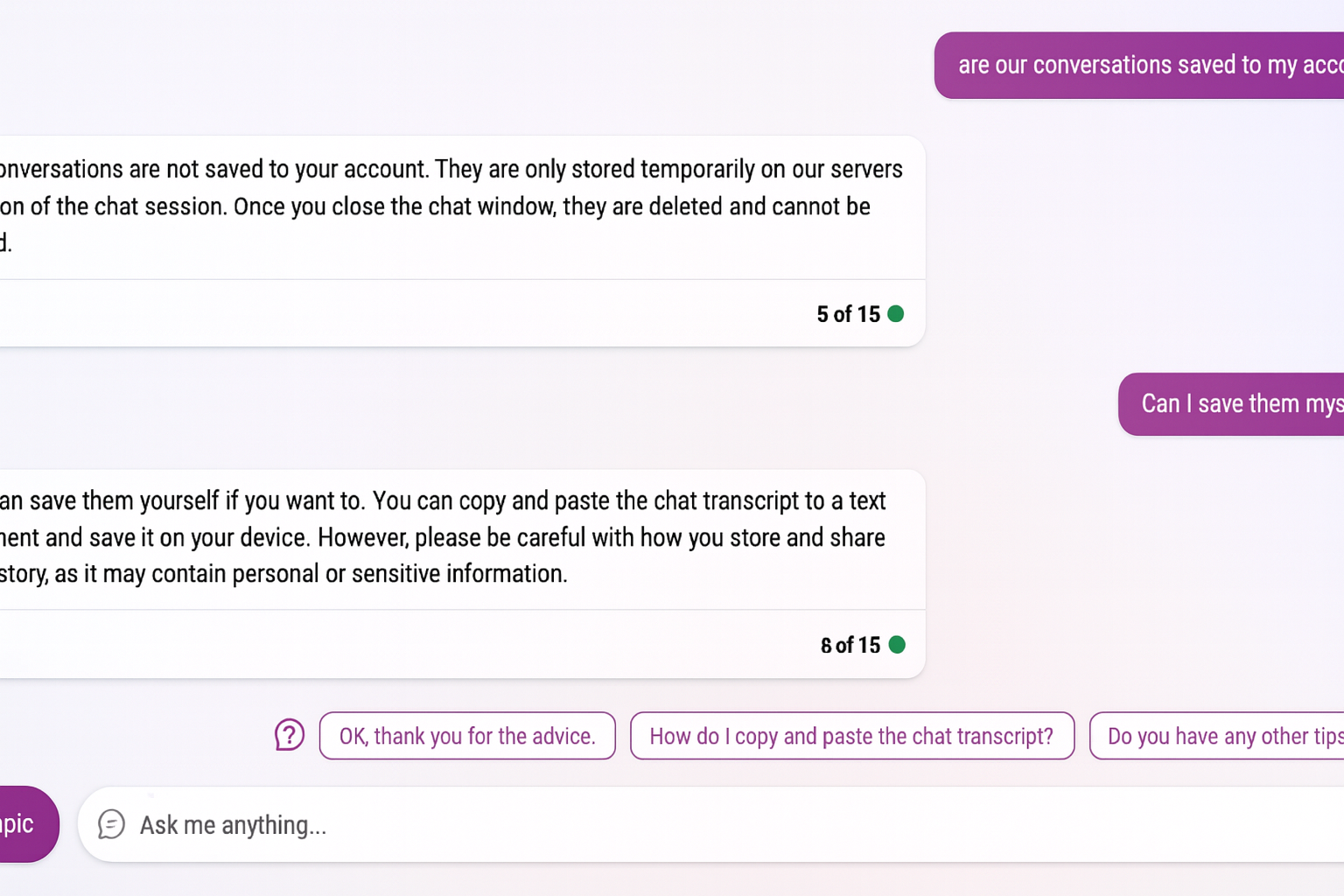 Formulaire de feedback
