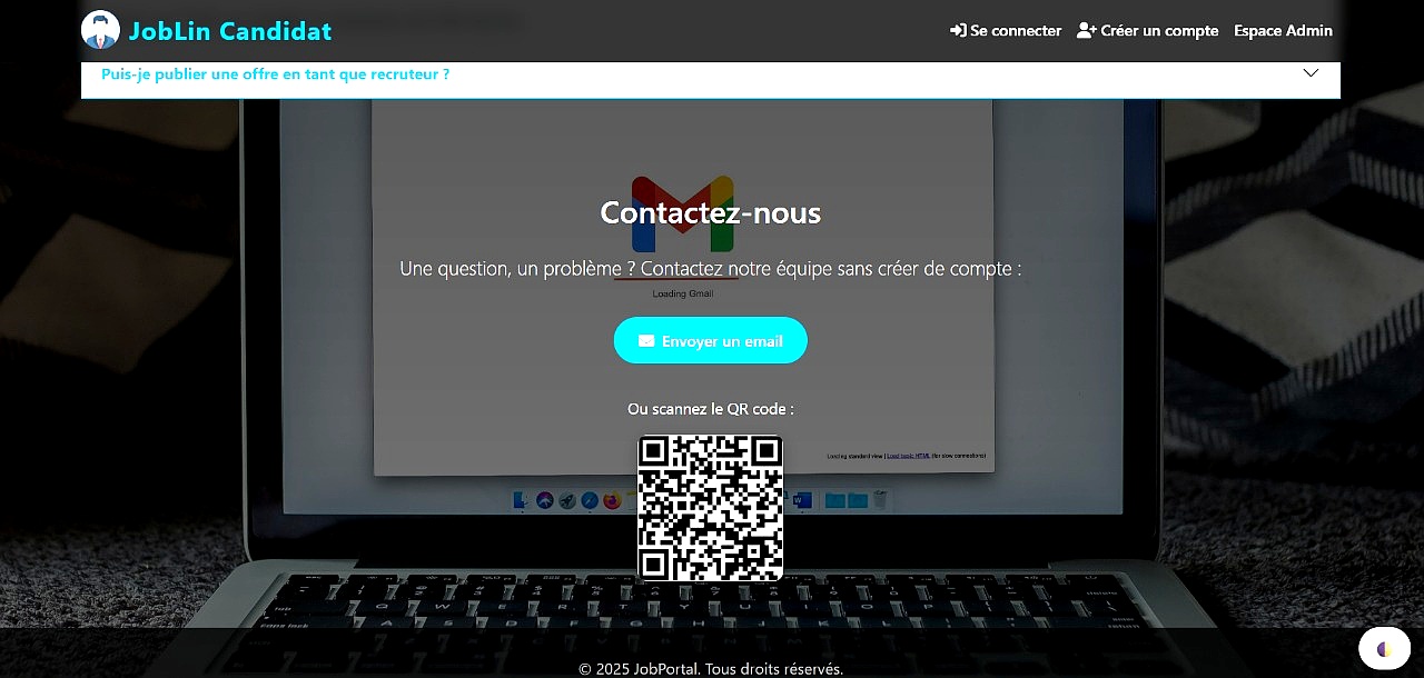 Accueil Job Portal